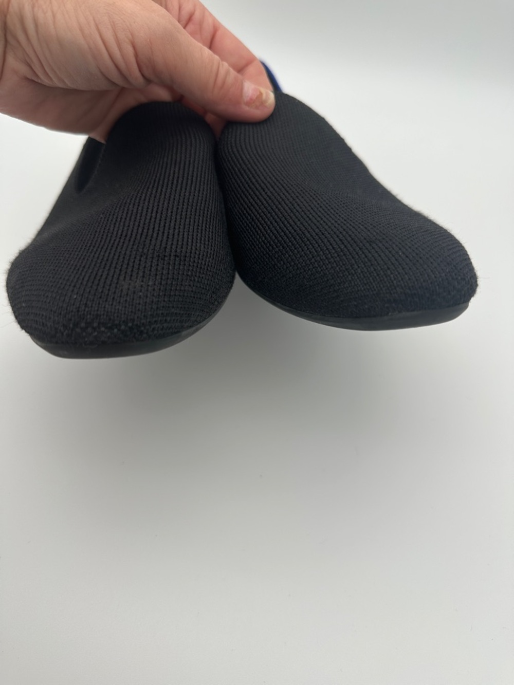 Rothy’s The Almond Loafer Size 9.5 Black Casual Weekend Comfortable Office Shoe - Picture 3 of 16